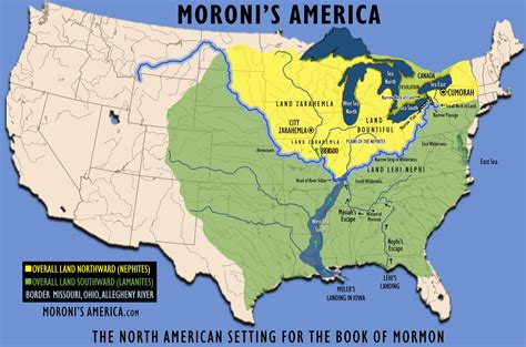 Overview of Book of Mormon Geography and Church History! in 2020 ...