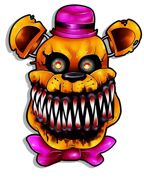 Nightmare Fredbear by Acidiic on DeviantArt