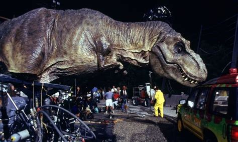 Jurassic Park Animatronic T-Rex Rehearsal | Stan Winston School of Character Arts