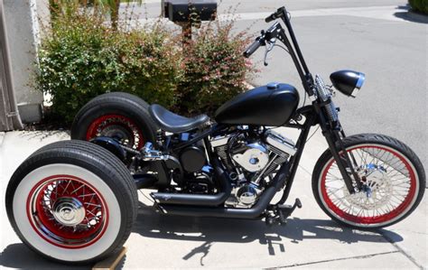 OLD SCHOOL BOBBER TRIKE BUILT BY KENDALL HENDRICKS - Malibu Motorcycle Works