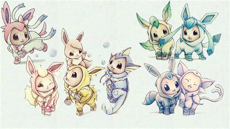 Cute Eevee Evolutions Wallpaper (64+ images)