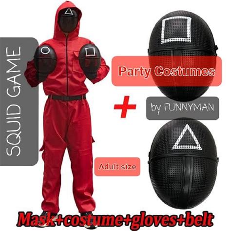 Squid game costume set – Funnyman Costume House