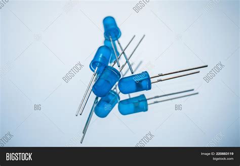 Blue Light Emitting Image & Photo (Free Trial) | Bigstock