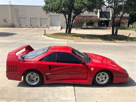 1987 Ferrari F40 Replica Kit Car 383 Stroker**Cold AC**5 Speed***Fiero Chassis** for sale ...