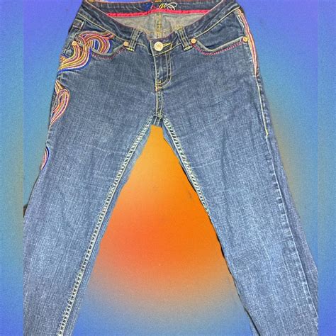 Low Waisted Coogi Jeans 🔥 So cute Size 11/12 I’m... - Depop