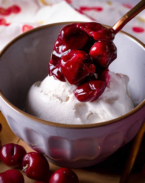 Cherry Sauce Made with Sweet Cherries | Cherry recipes, Cherry sauce ...