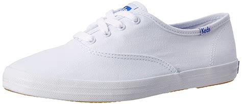 Keds Womens Champion Low Top Lace Up Fashion Sneakers, White Canvas, Size 11.0 W | eBay