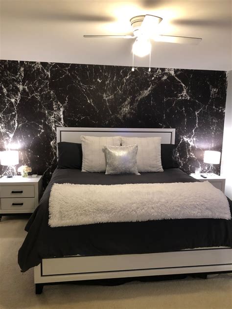 Marble Wallpaper| Bedroom Wall Decor | Bedroom Wallpaper Mural | Wallpaper design for bedroom ...