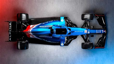 Alpine presents new A521 Formula 1 car