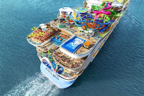 Royal Caribbean's new Icon of the Seas will be world's biggest cruise ship, with room for nearly ...