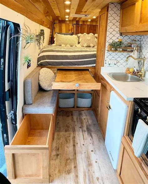 20 Small Camper Van Interior Ideas