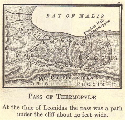 Battle of Thermopylae Map | Student Handouts