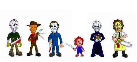 Ickle 80's Horror Icons by Cybopath on DeviantArt