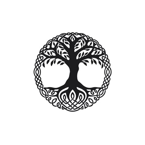 Yggdrasil Symbol Temporary Tattoo – TattooIcon