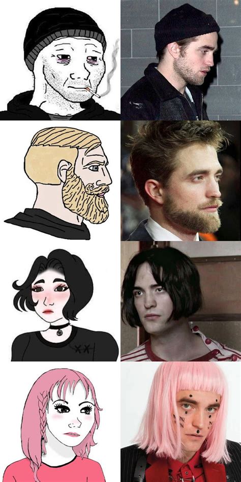 Robert Pattinson as Wojak Comics | Wojak Comics | Know Your Meme