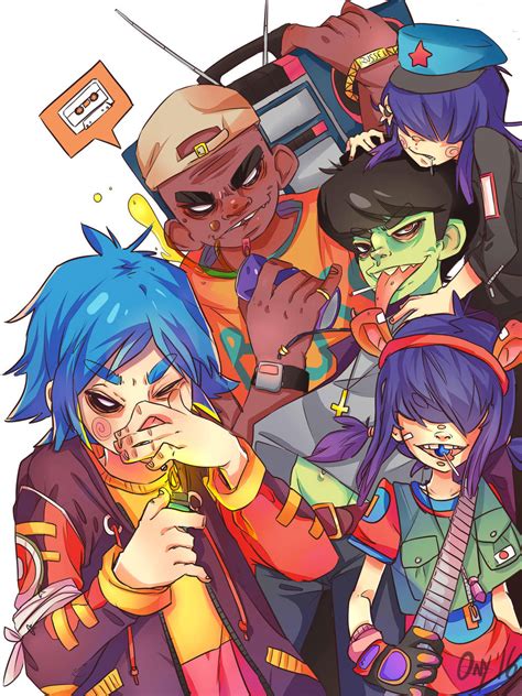 Gorillaz squad by Ony-b on DeviantArt