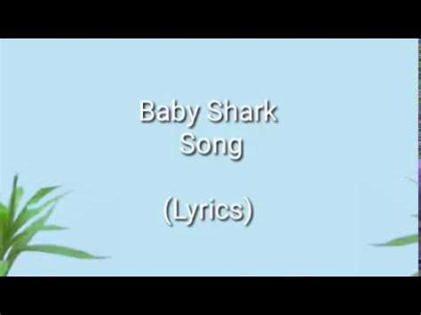 Baby Shark Song ( Lyrics ) Official Channel - YouTube