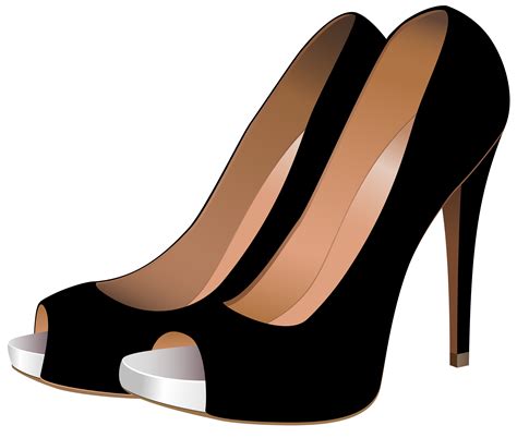 Black High Heels PNG Clip Art - Best WEB Clipart