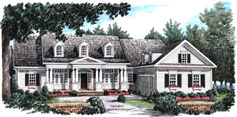 New-england-colonial House Plan - 4 Bedrooms, 3 Bath, 3190 Sq Ft Plan 85-729