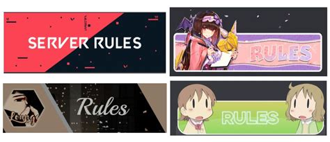 How to Make a Discord Rules Banner