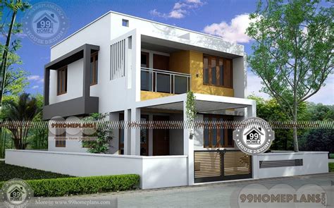 Box Design House | Two Story Home Plan Elevation | New Style Collection