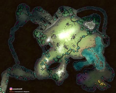 Green Dragon's Lair : r/dndmaps