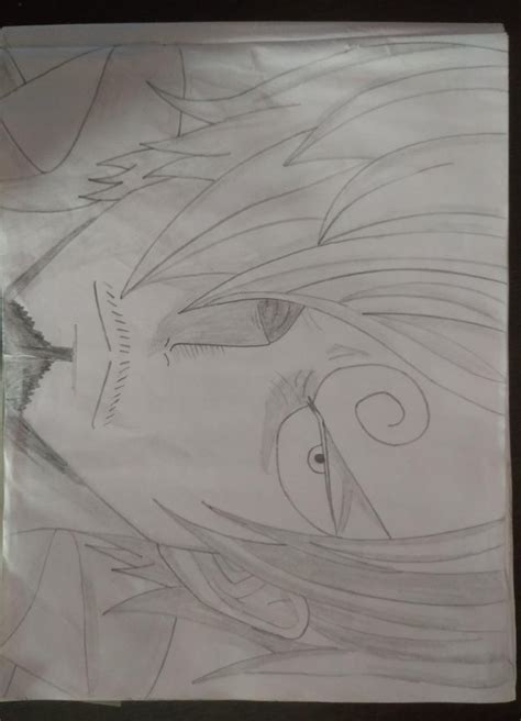 Black Leg Sanji Sketch Attempt : r/OnePiece