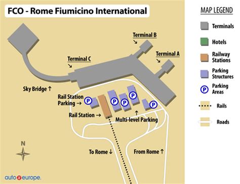 Fco Airport Map Terminal 3