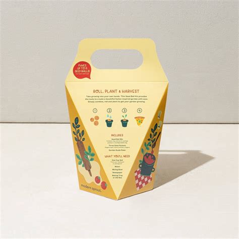 Modern Sprout DIY Garden Seedball Kit - Pizza Garden 1 ct | Shipt