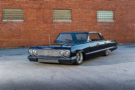 Custom Restomod Four-Door 1963 Chevy Impala