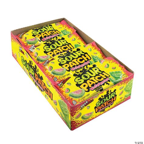 Sour Patch Kids Watermelon Full Size, 2 oz, 24 Count | Oriental Trading