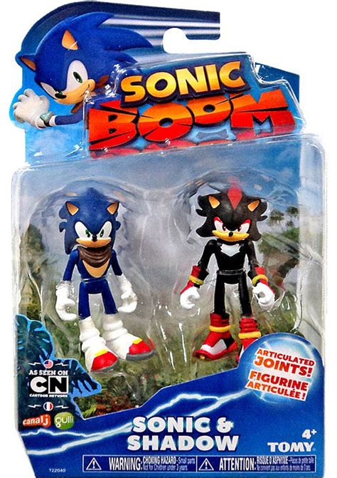 Sonic The Hedgehog Sonic Boom Sonic Shadow 3 Action Figure 2-Pack TOMY ...