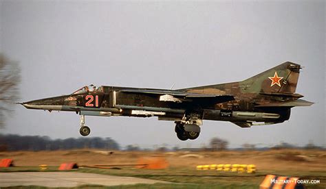 Mikoyan MiG-27 Ground Attack Aircraft | Military-Today.com