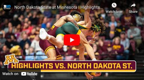 Highlights: North Dakota State at Minnesota – The Guillotine