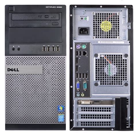 Dell Optiplex 9020 Tower PC, Core i5 4th Generation, 4GB Ram, 500GB HDD, DVD Writer - Computer ...