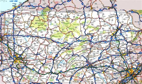 Printable Road Map Of Pennsylvania | Free Printable Maps