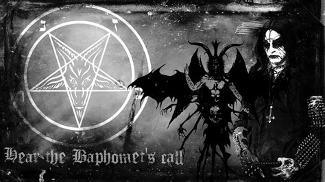 Black Metal Logo Wallpaper