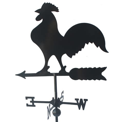 Rooster Weathervane Silhouette - Best Decorations