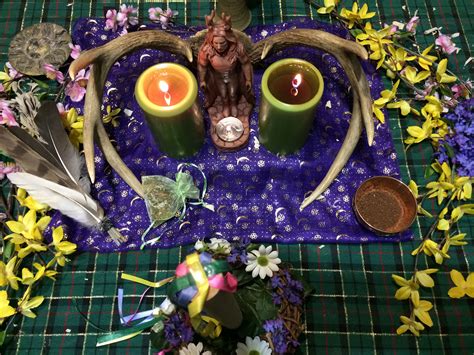 Setting Up Your Beltane Altar