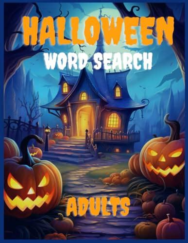 Halloween Word Search: Large Print Halloween Word Search For Adults, A Challenging Puzzle Book ...