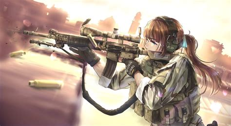 Anime Girl Sniper Wallpapers - Wallpaper Cave