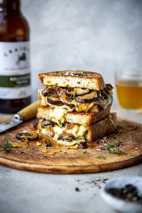 Caramelised Onion & Mushroom Cheese Toastie - Donal Skehan | EAT LIVE GO