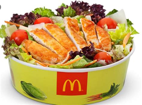 McDonalds Salads Menu Prices - Flavorful & Freshly Prepared Salads