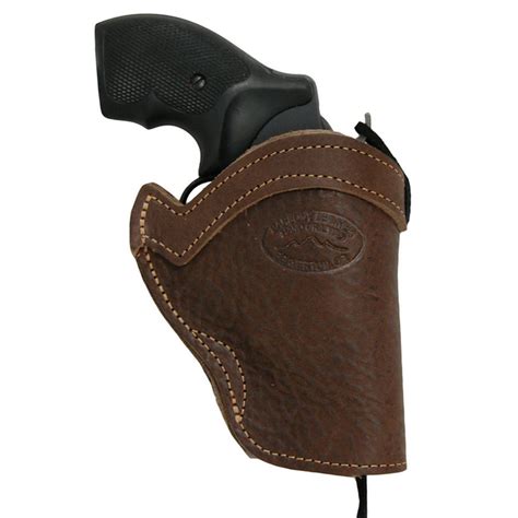 Barsony Right Hand Draw Brown Leather Western Gun Holster Size 1 S&W Taurus Colt Charter Arms ...