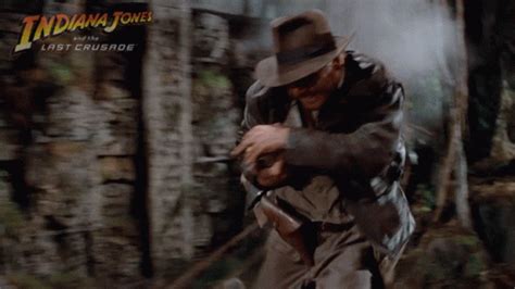 Running Indiana Jones GIF - Running Indiana Jones Harrison Ford - Discover & Share GIFs