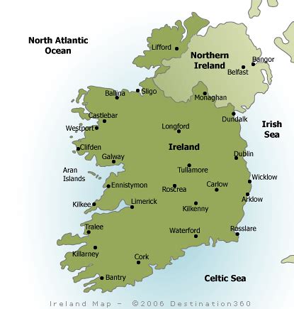 Ireland Map