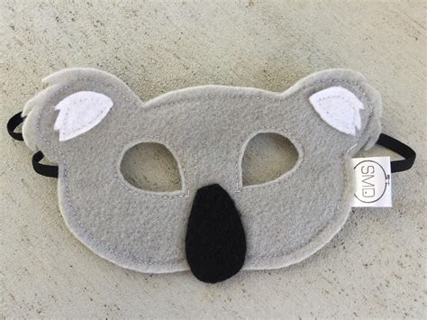 Irwin Koala Bear Mask Koala Mask Zoo Animal Bear Felt | Etsy