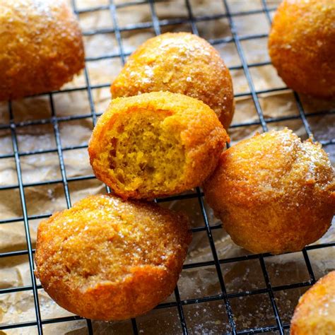 Pumpkin Fritters {cinnamon + sugar} - Chunky in Kentucky