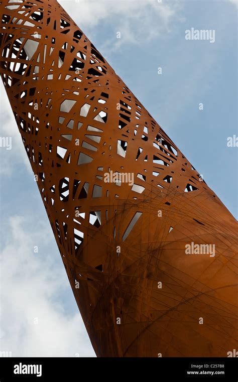 A rusted metal sculpture Stock Photo - Alamy