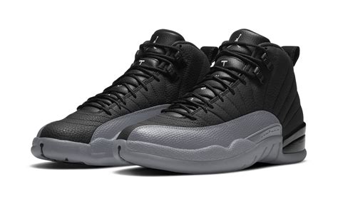 The Air Jordan 12 "Black/Wolf Grey" is Now Available · JustFreshKicks